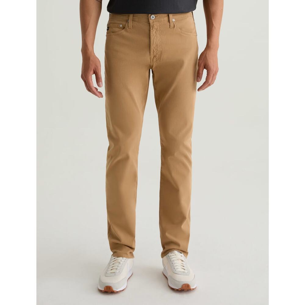 NWT AG 34X32 Adriano Goldschmied Everett SUD Slim Straight Pants Lead Khaki